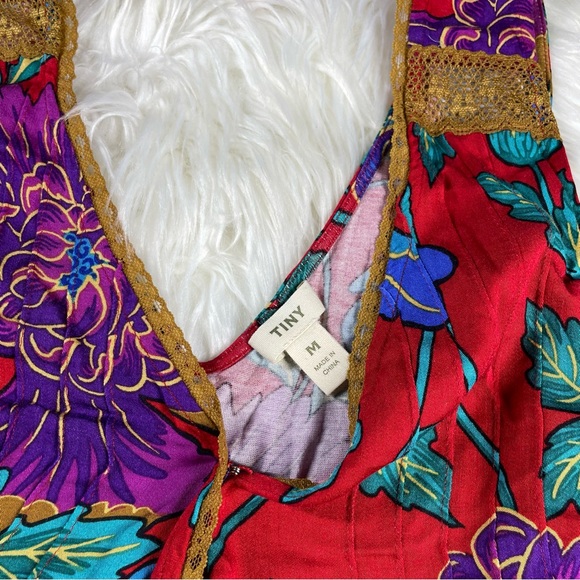 Anthropologie Tiny Rain-Scarf-Wrap Top Medium - Picture 6 of 7